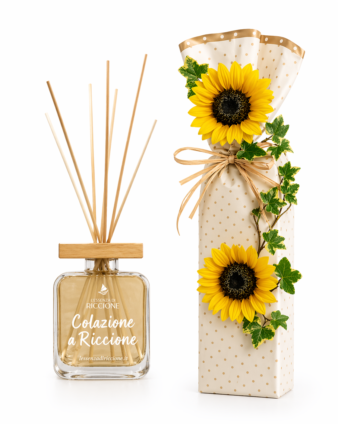 Colazione a Riccione - Diffusore con Bastoncini Confezione Regalo